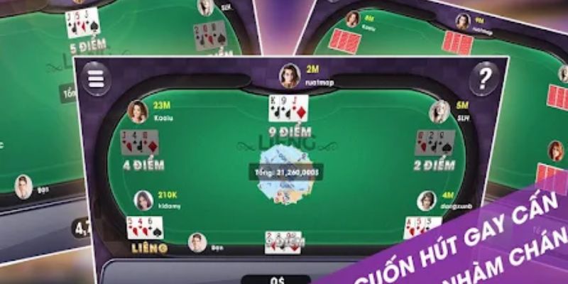 Tính năng app đánh liêng online
