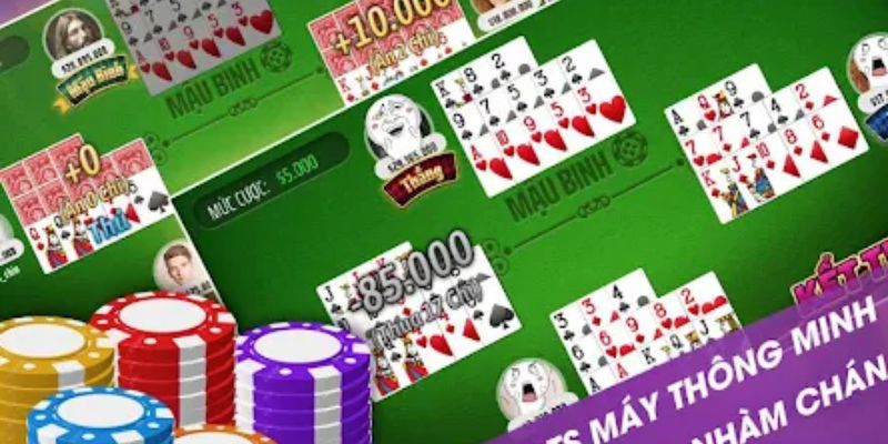 Cách xếp bài mậu binh hiệu quả