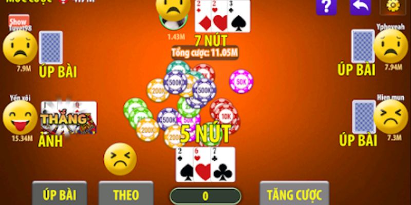 Chơi đánh bài liêng toàn thua