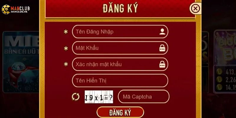 Chi tiết đăng ký Manclub