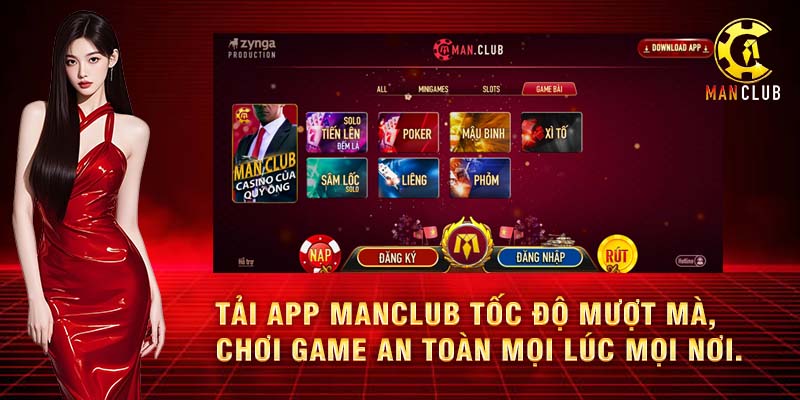 Giao dịch nạp rút tiền nhanh chóng và an toàn tại man club.